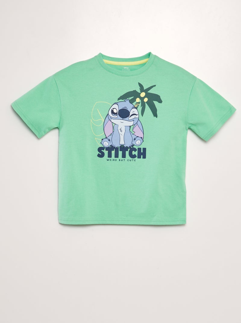 T-shirt com estampado 'Disney' VERDE - Kiabi