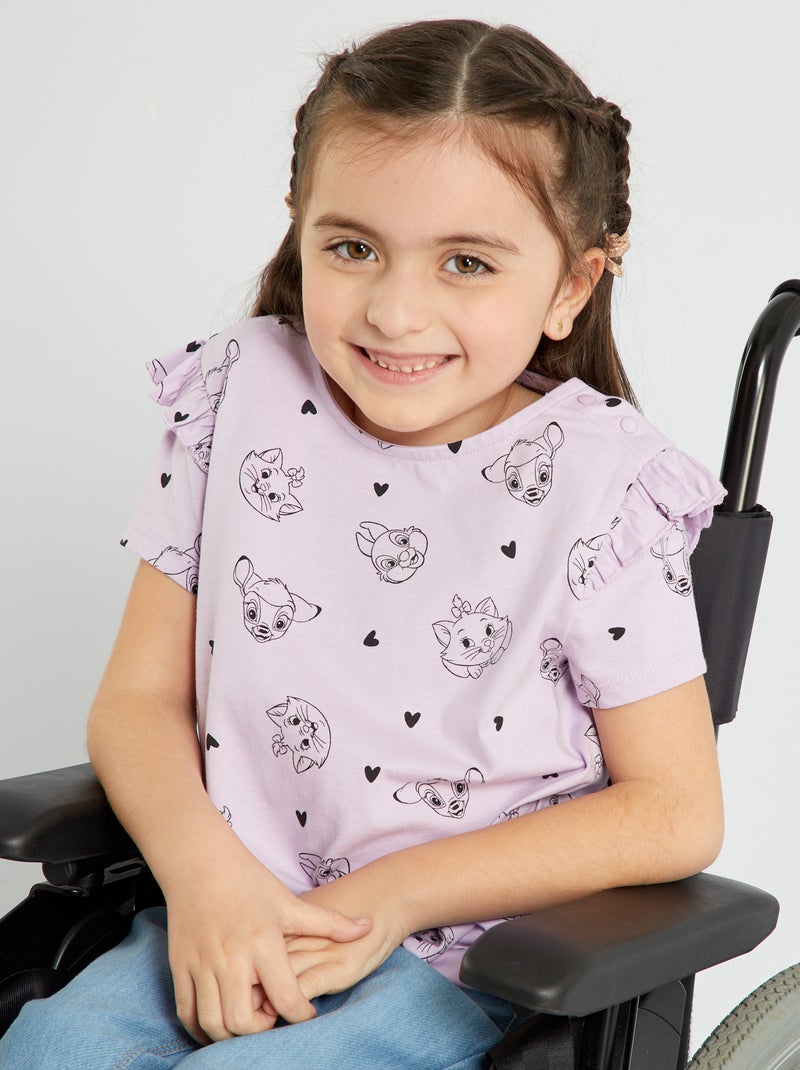 T-shirt com estampado 'Disney' VIOLETA - Kiabi