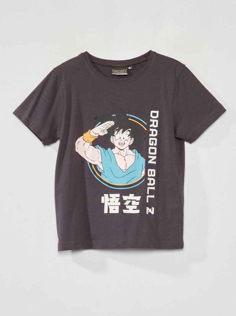 T-shirt com estampado 'Dragon Ball' CINZA - Kiabi