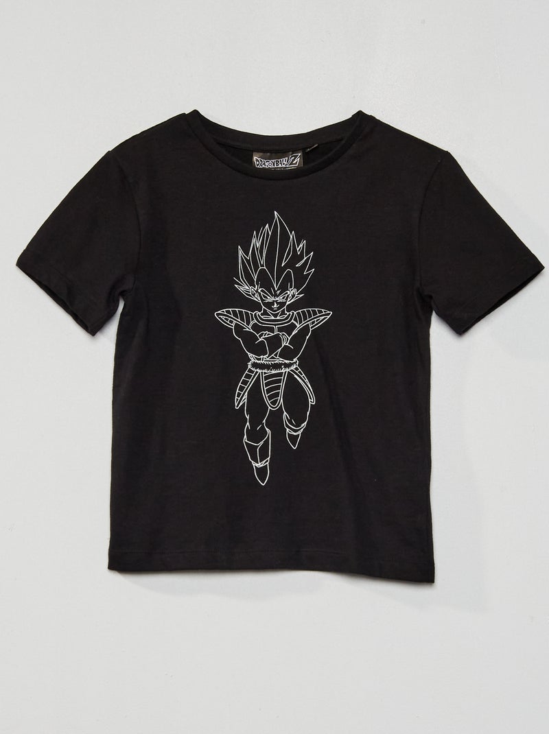 T-shirt com estampado 'Dragon Ball Z' Preto - Kiabi