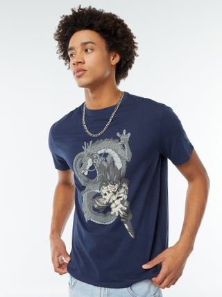 T-shirt com estampado 'Dragon Balll Z'