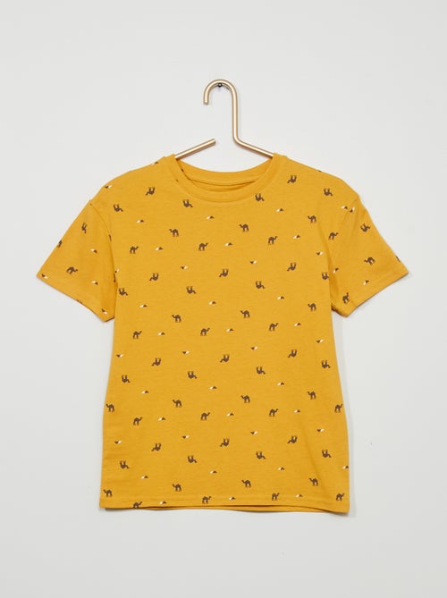 T-shirt com estampado 'dromedário' - Kiabi
