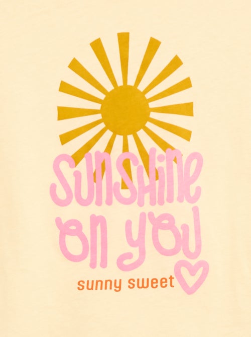 T-shirt com estampado fantasia - Kiabi