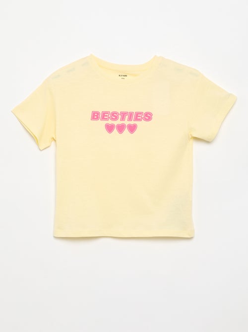 T-shirt com estampado fantasia - Kiabi