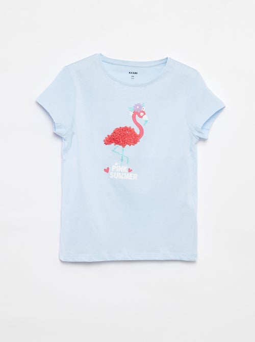 T-shirt com estampado fantasia - Kiabi