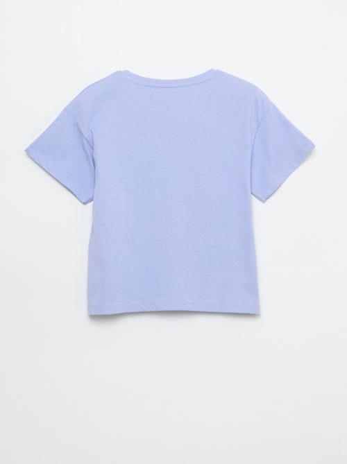 T-shirt com estampado fantasia - Kiabi