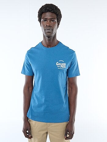 T-shirt com estampado fantasia