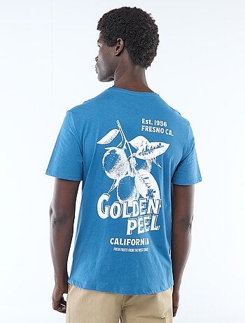 T-shirt com estampado fantasia