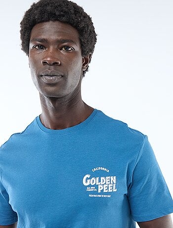 T-shirt com estampado fantasia