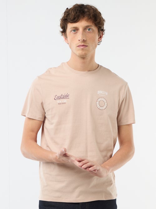 T-shirt com estampado fantasia - Kiabi