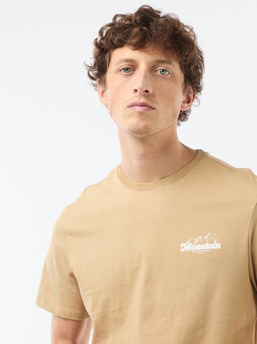 T-shirt com estampado fantasia - Kiabi