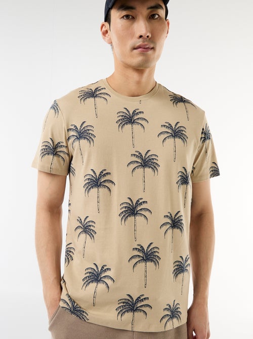 T-shirt com estampado fantasia - Kiabi