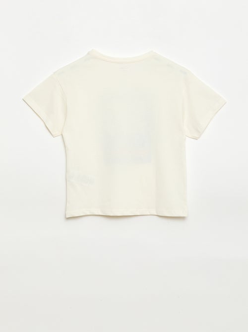 T-shirt com estampado fantasia - Kiabi