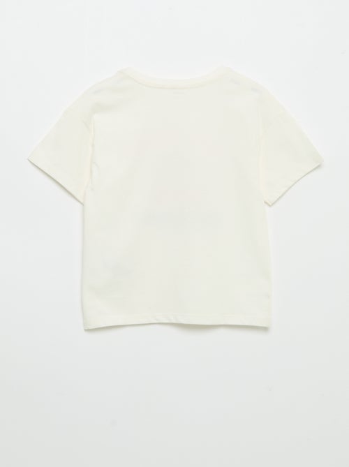 T-shirt com estampado fantasia - Kiabi