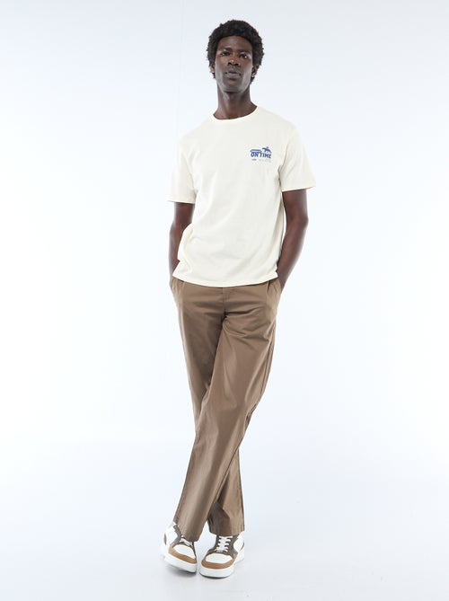 T-shirt com estampado fantasia - Kiabi