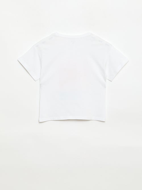 T-shirt com estampado fantasia - Kiabi