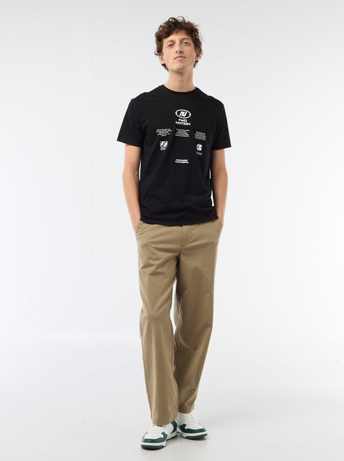 T-shirt com estampado fantasia - Kiabi