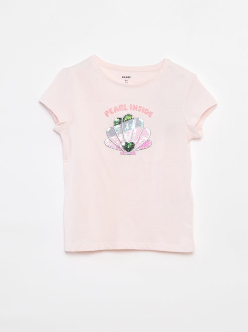 T-shirt com estampado fantasia - Kiabi