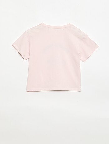 T-shirt com estampado fantasia