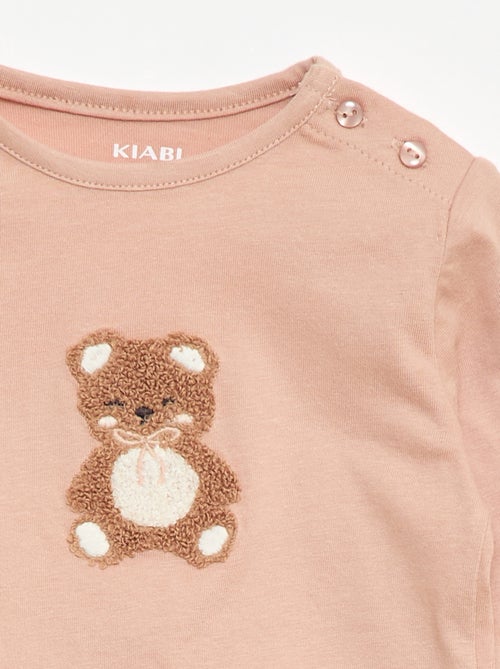 T-shirt com estampado fantasia - Kiabi