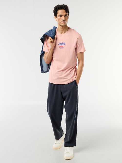 T-shirt com estampado fantasia - Kiabi