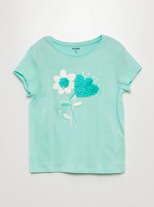 T-shirt com estampado fantasia - Kiabi