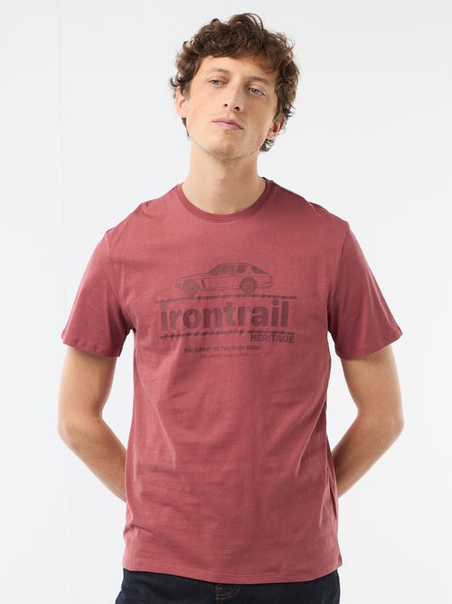 T-shirt com estampado fantasia - Kiabi