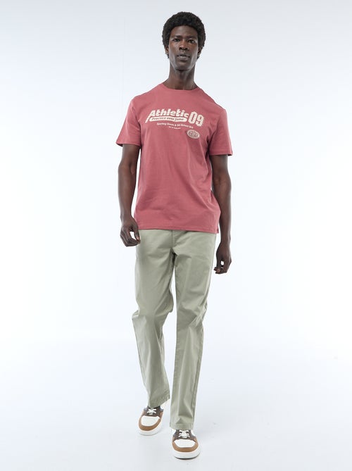 T-shirt com estampado fantasia - Kiabi