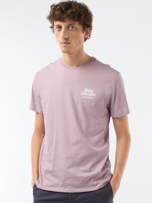 T-shirt com estampado fantasia - Kiabi