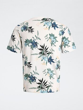 T-shirt com estampado floral 'JJ Rebel'