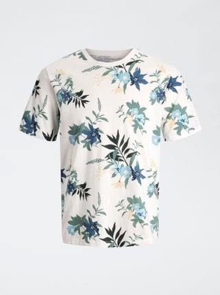 T-shirt com estampado floral 'JJ Rebel'