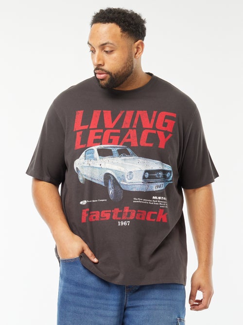 T-shirt com estampado 'Ford' - Kiabi