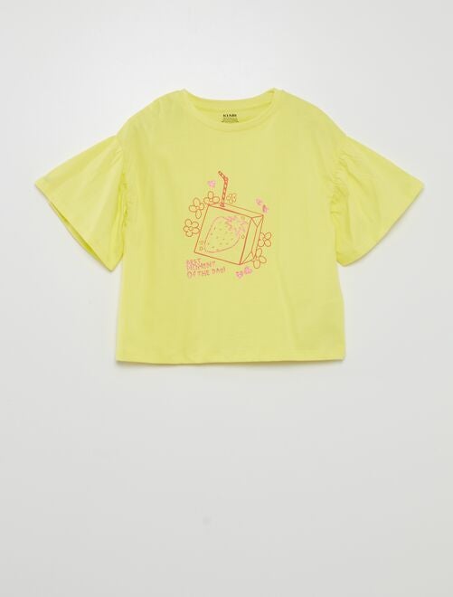 T-shirt com estampado 'frutos' de manga curta - Kiabi