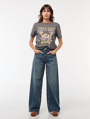 T-shirt com estampado 'Guns N'Roses'