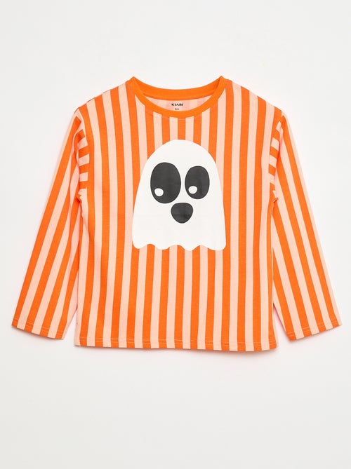 T-shirt com estampado 'Halloween' - Kiabi
