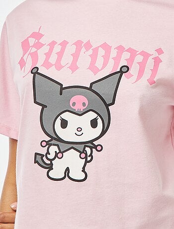 T-shirt com estampado 'Hello Kitty e amigos'