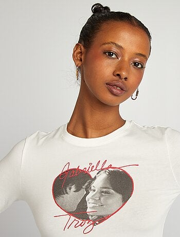 T-shirt com estampado 'High School Musical'