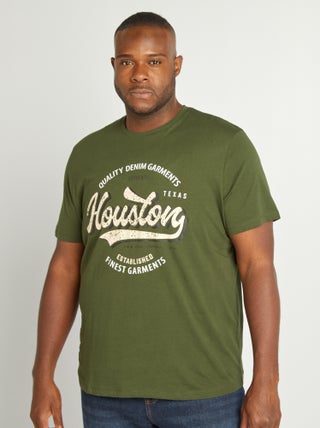 T-shirt com estampado 'Houston'