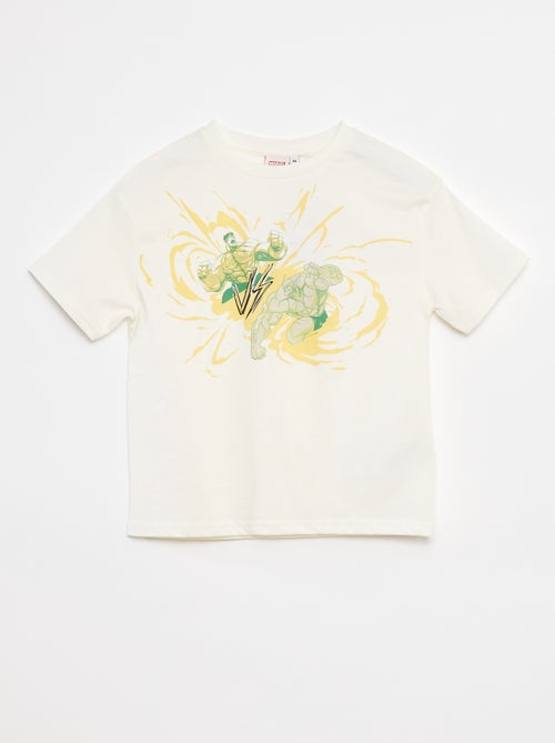 T-shirt com estampado 'Hulk' da 'Marvel' - Kiabi