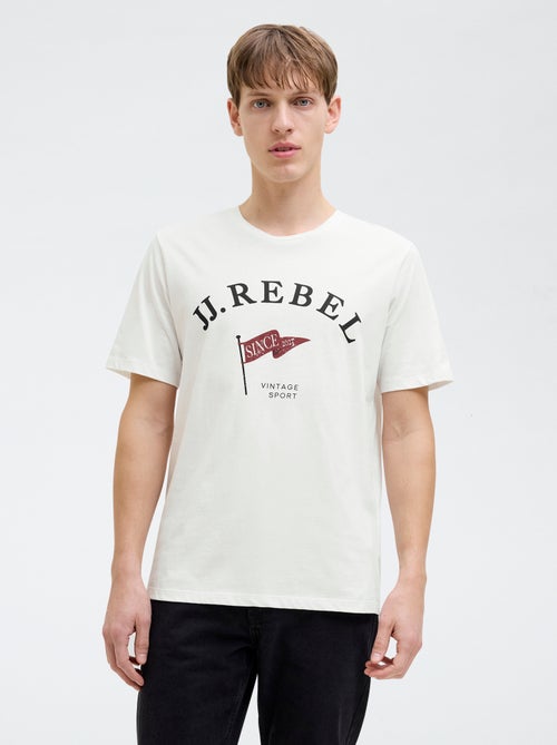 T-shirt com estampado 'JJ Rebel' - Kiabi
