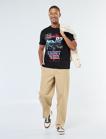 T-shirt com estampado 'K2000' de manga curta