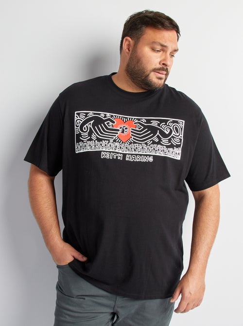 T-shirt com estampado 'Keith Haring' - Kiabi