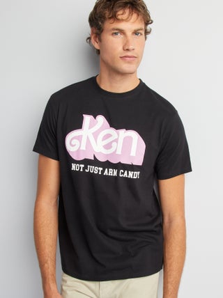 T-shirt com estampado 'Ken' 'Barbie'