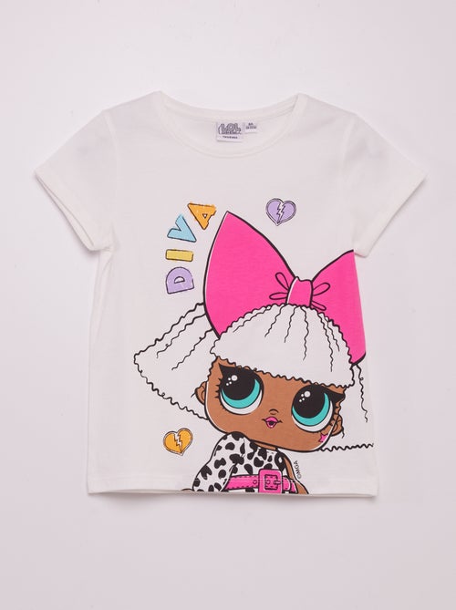 T-shirt com estampado 'LOL' - Kiabi