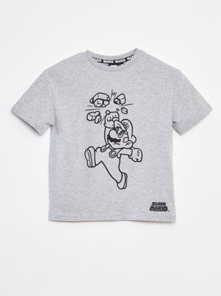 T-shirt com estampado 'Mario'