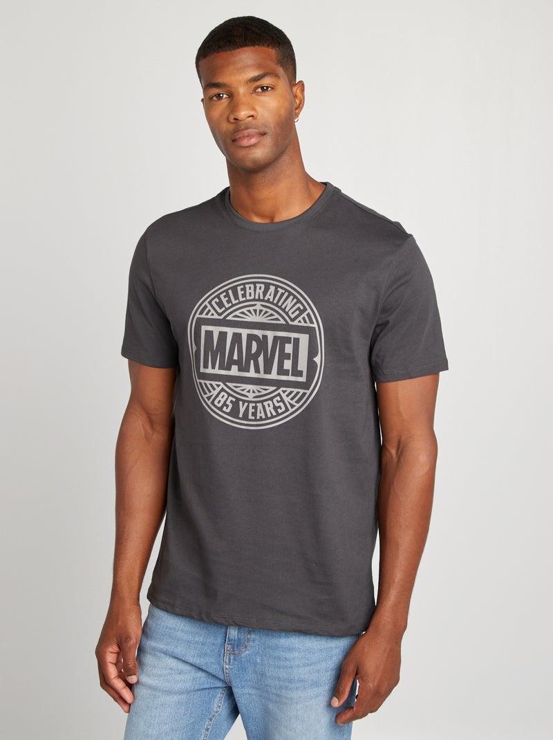 T-shirt com estampado 'Marvel' CINZA - Kiabi