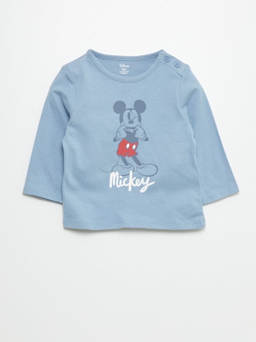 T-shirt com estampado 'Mickey' - Kiabi