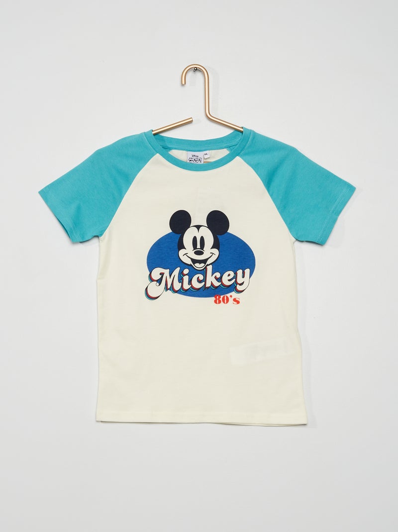 T-shirt com estampado 'Mickey' BRANCO - Kiabi