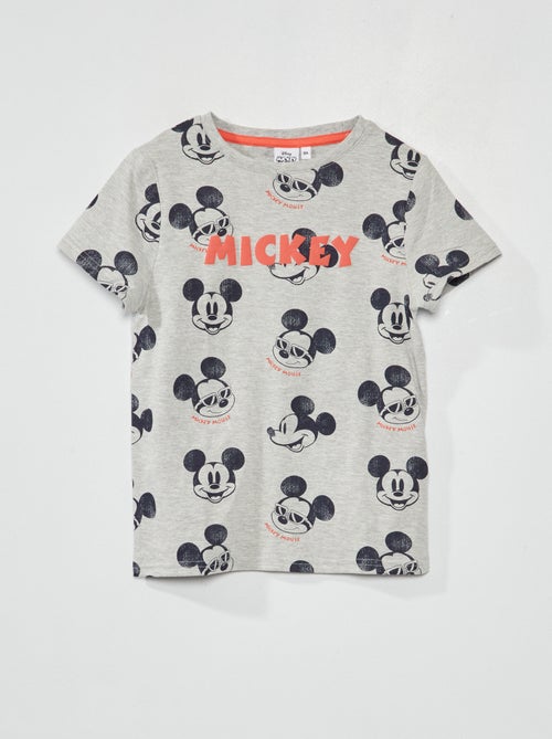 T-shirt com estampado 'Mickey' - Kiabi