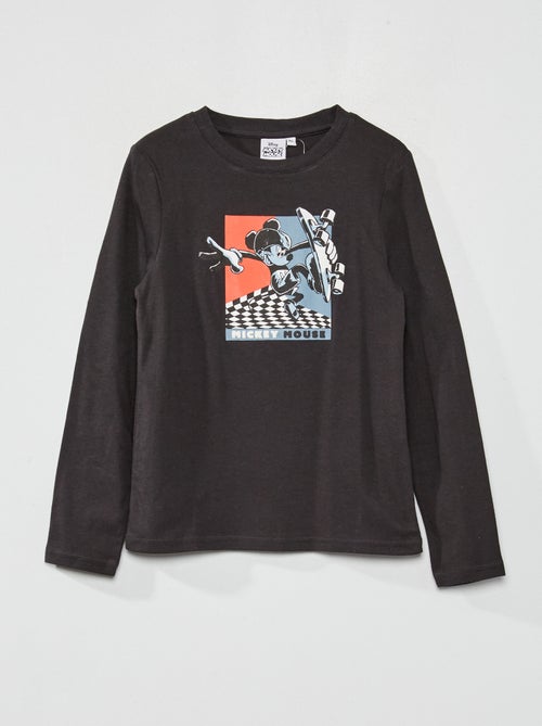 T-shirt com estampado 'Mickey' - Kiabi